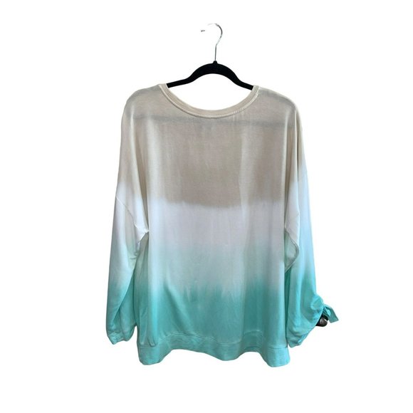 COMO Vintage Women’s Ombré Lightweight Soft Sweater Size 1X - Picture 3 of 7